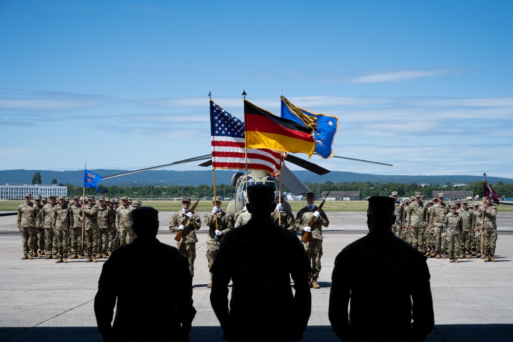 1-214 CAB Change of Command Ceremony