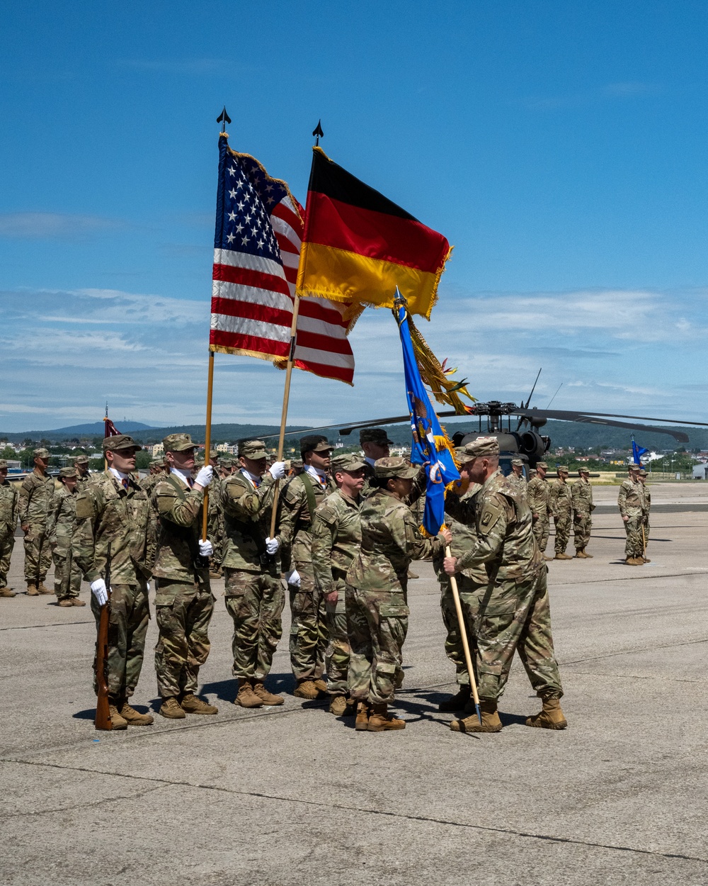 1-214 CAB Change of Command Ceremony