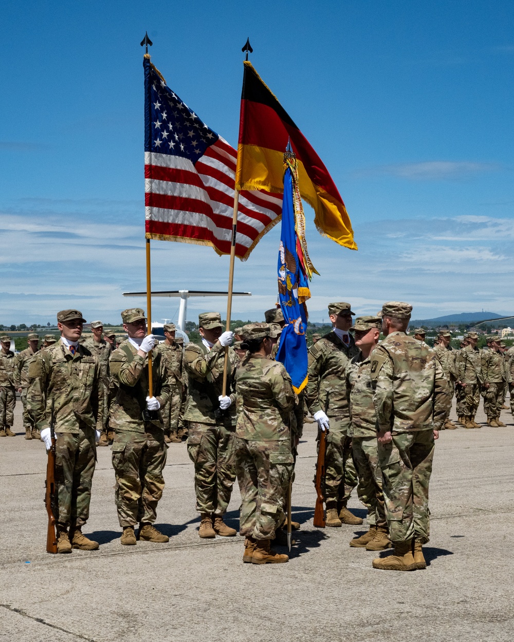 1-214 CAB Change of Command Ceremony