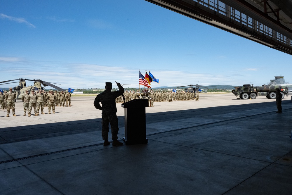 1-214 CAB Change of Command Ceremony