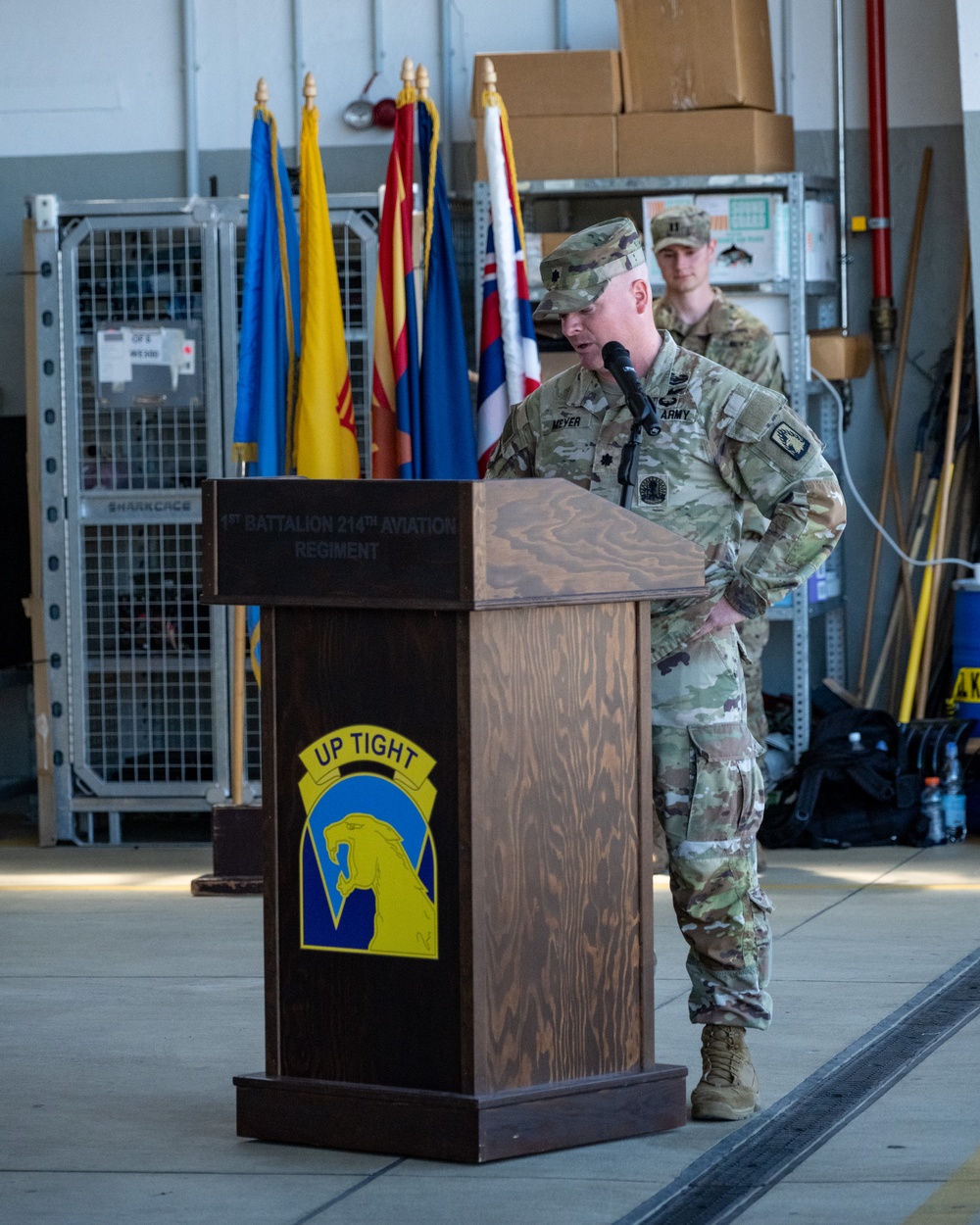1-214 CAB Change of Command Ceremony