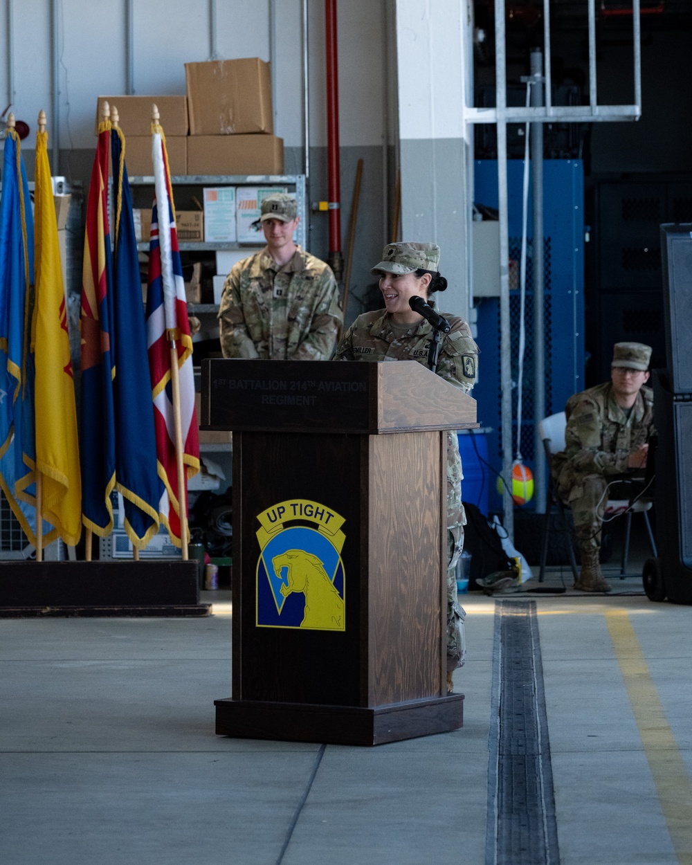 1-214 CAB Change of Command Ceremony