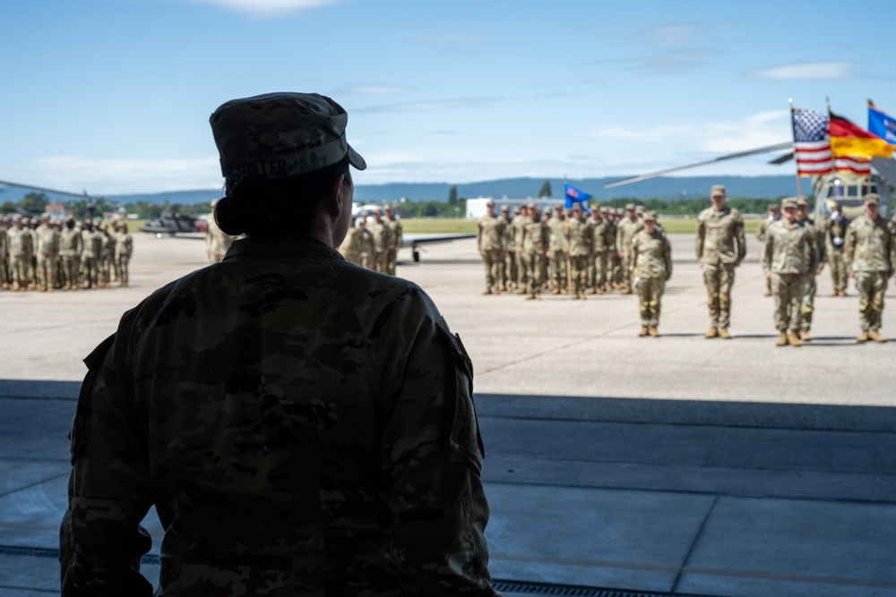 1-214 CAB Change of Command Ceremony