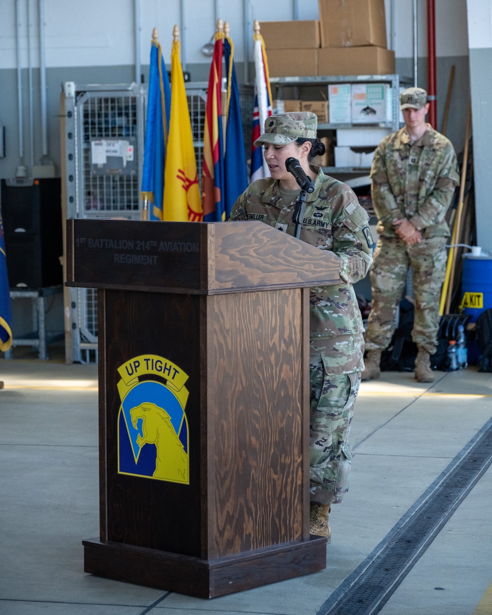 1-214 CAB Change of Command Ceremony