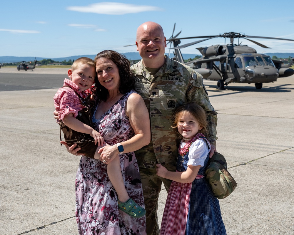 1-214 CAB Change of Command Ceremony