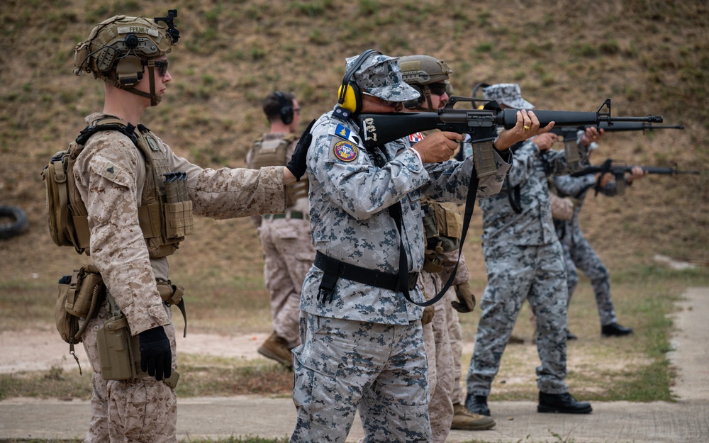 CARAT Thailand 2025: U.S. Marines and Royal Thai Navy Conduct Weapons Training&amp;#xA;
