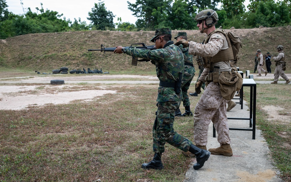 CARAT Thailand 2025: U.S. Marines and Royal Thai Navy Conduct Weapons Training&amp;#xA;
