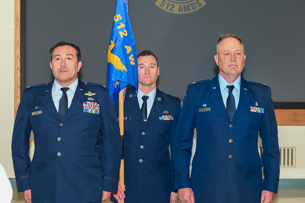 512th Aerospace Medicine Squadron welcomes new commander