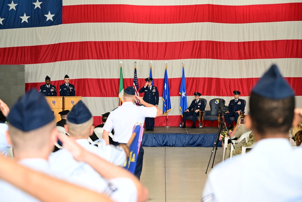 31st Fighter Wing conducts change of command ceremony 2025