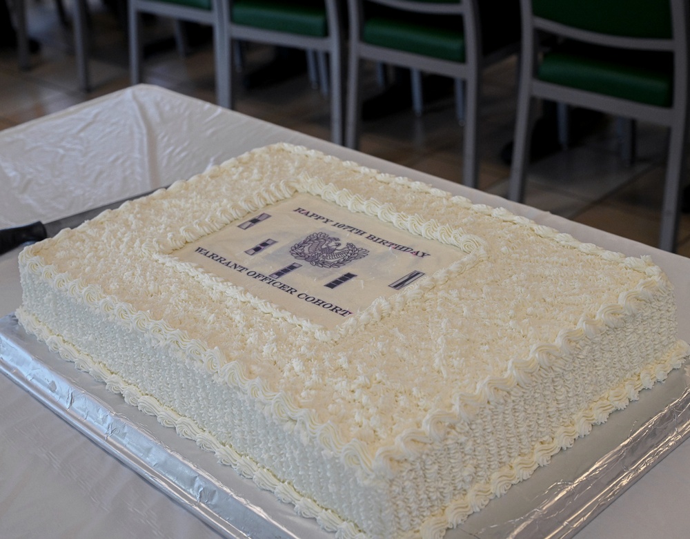 Warrant Officer Corps Celebrate 107th Birthday