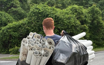 JROTC cadets partner with Fort Meade to boost environmental sustainability