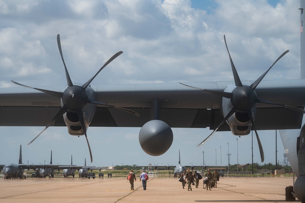 317th AW Showcases Global Reach on C130 MEO