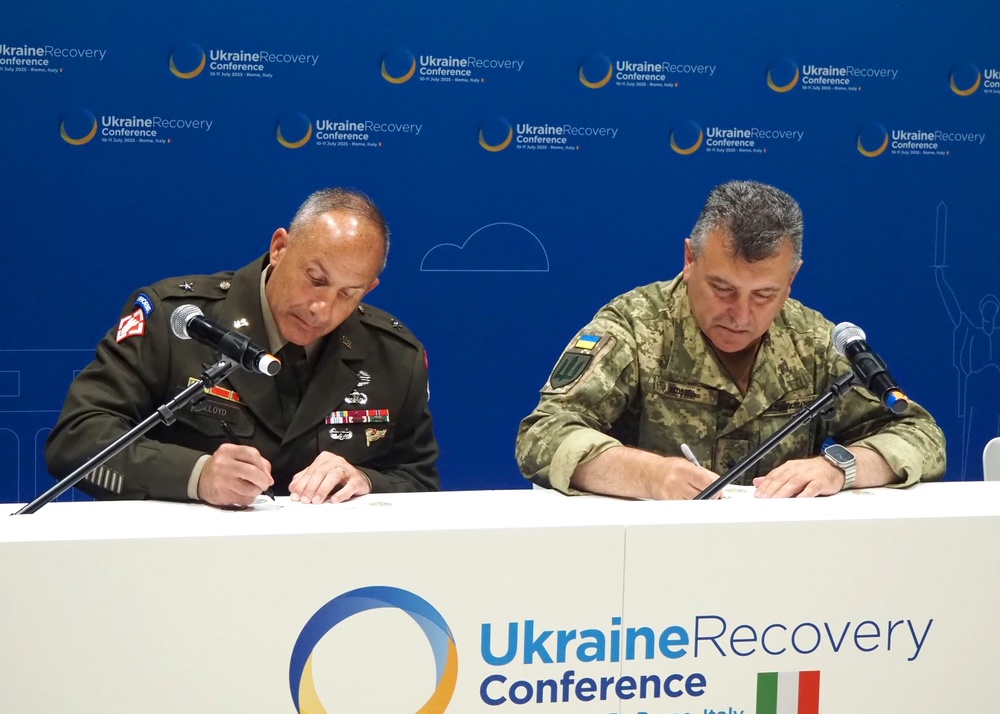 U.S. Army Corps of Engineers and Ukraine’s State Special Transport Service Formalize Cooperation on Infrastructure Development