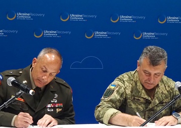U.S. Army Corps of Engineers and Ukraine’s State Special Transport Service Formalize Cooperation on Infrastructure Development