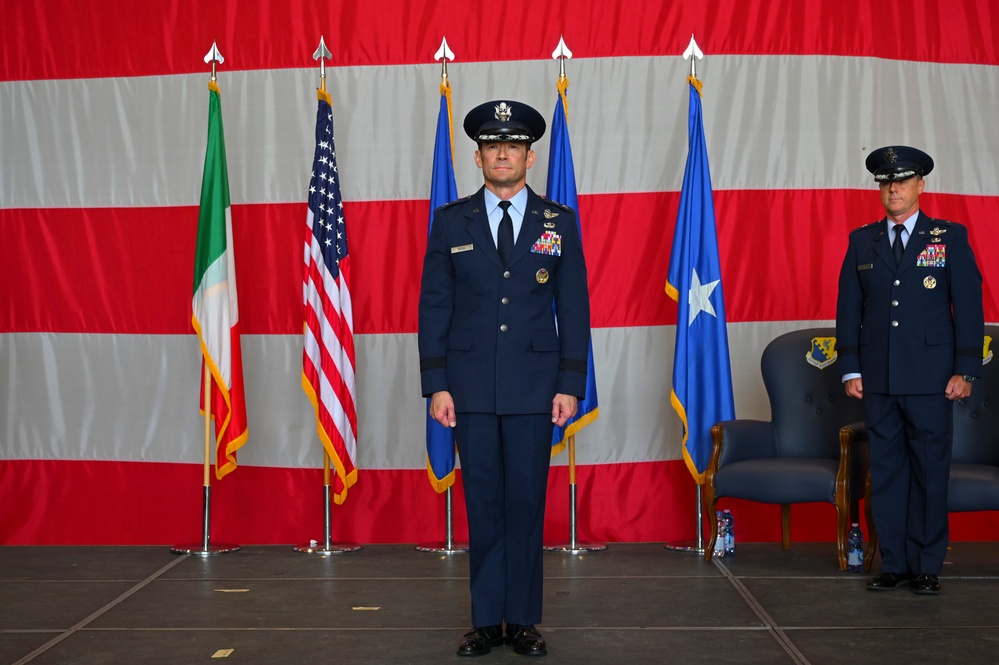 31st Fighter Wing Change of Command 2025