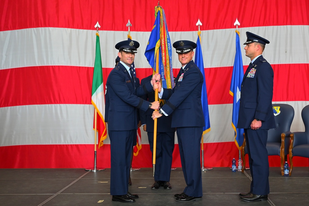 31st Fighter Wing Change of Command 2025