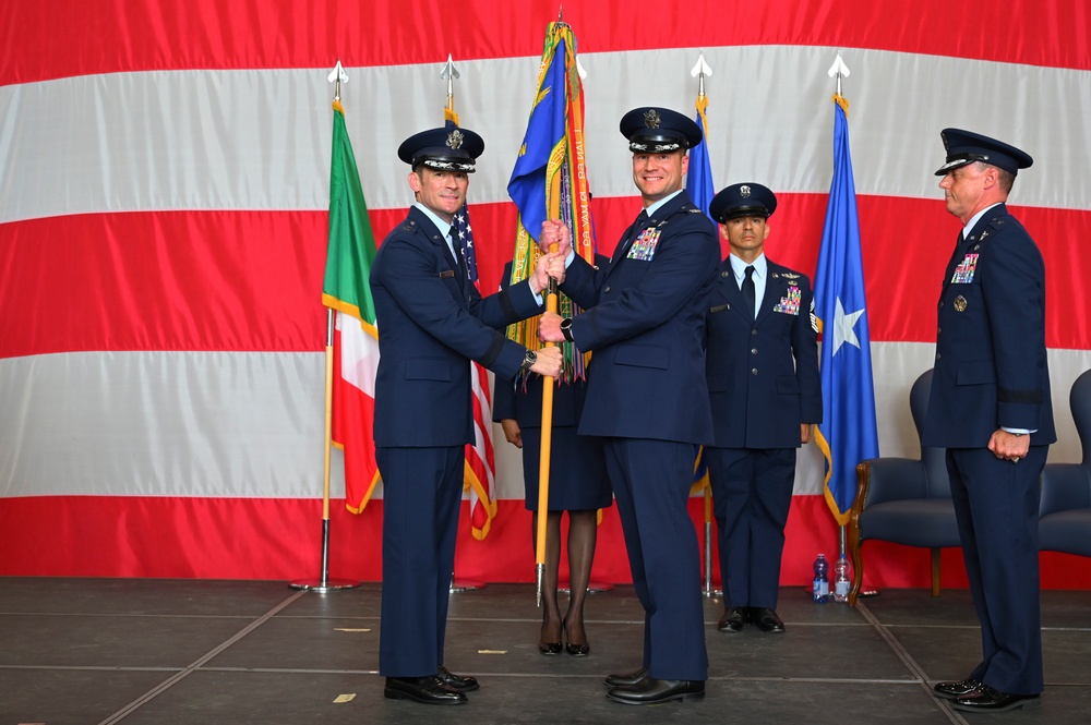 31st Fighter Wing Change of Command 2025