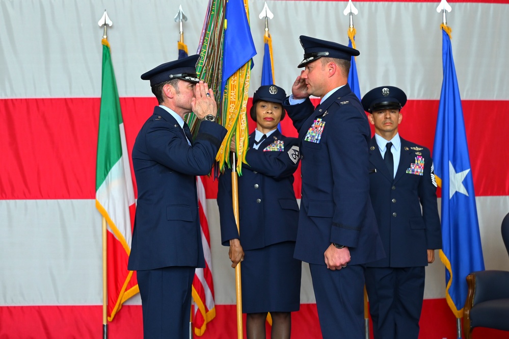 31st Fighter Wing Change of Command 2025