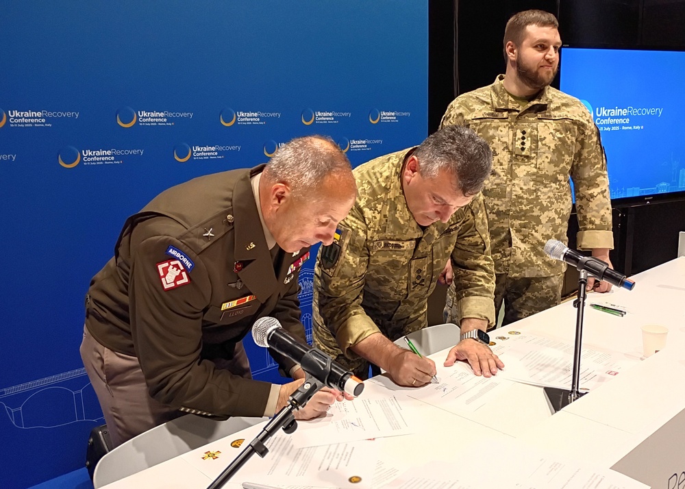 U.S. Army Corps of Engineers and Ukraine’s State Special Transport Service Formalize Cooperation on Infrastructure Development