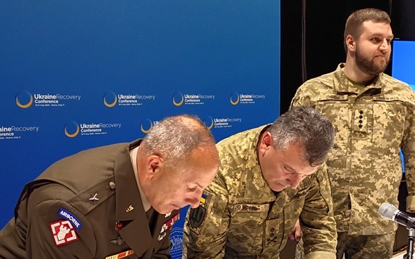 U.S. Army Corps of Engineers and Ukraine’s State Special Transport Service Formalize Cooperation on Infrastructure Development