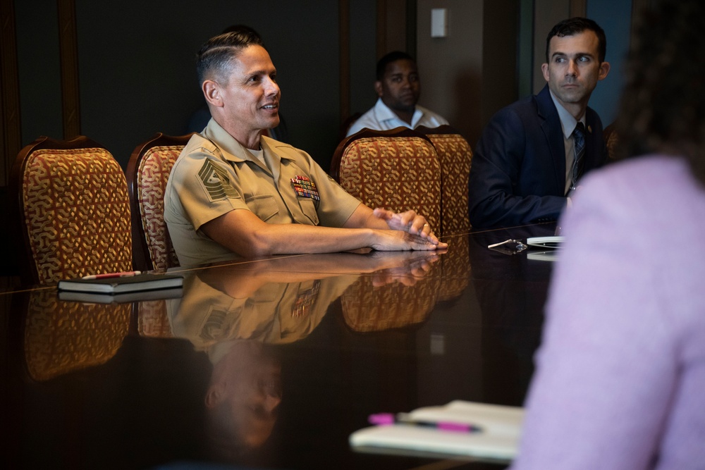 SMMC Ruiz visits Capitol Hill