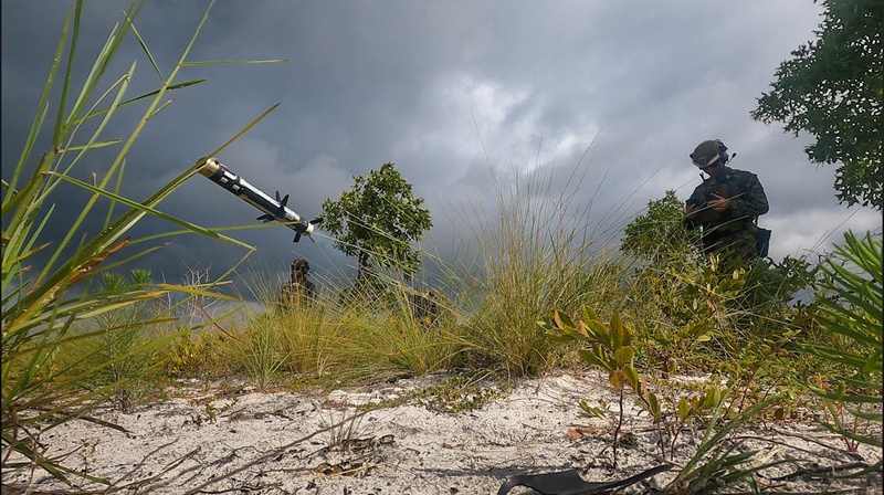 Marines conduct live-fire test of lethal drone munitions on Camp Lejeune