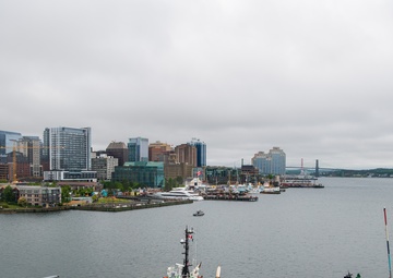 USS New York Arrives In Halifax, Nova Scotia
