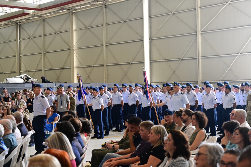 31st Fighter Wing Change of Command 2025