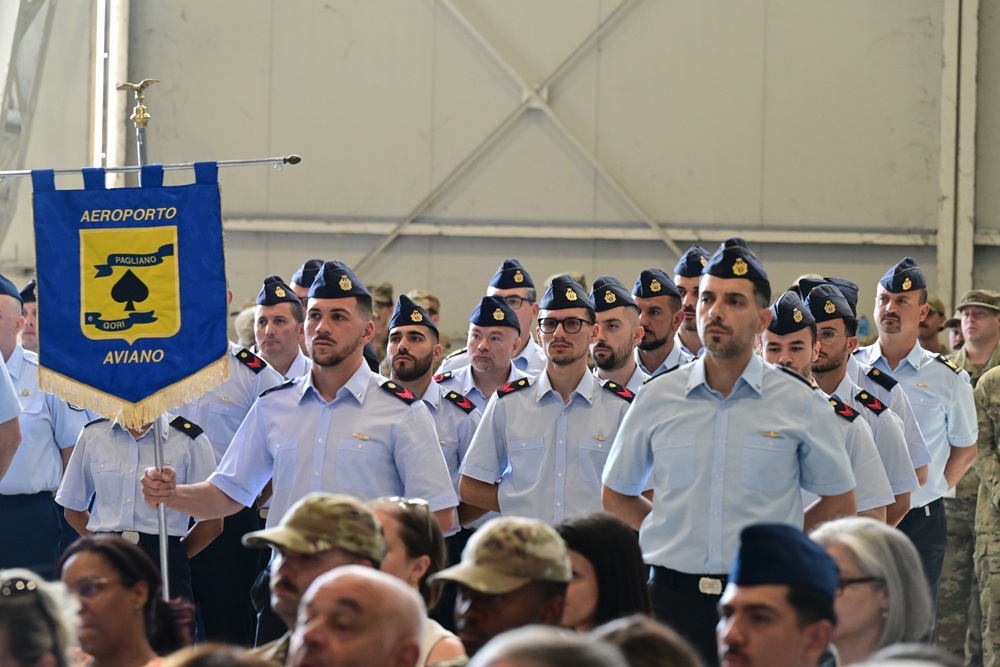 31st Fighter Wing Change of Command 2025