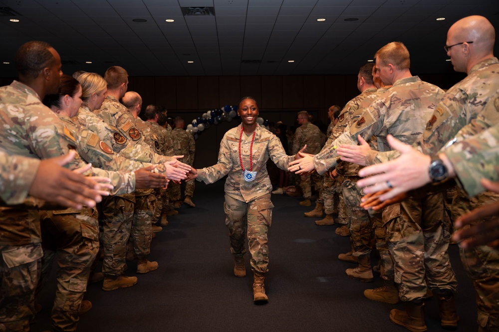 DVIDS - Images - Team Tyndall celebrates its newest Tech. Sgt. selects ...