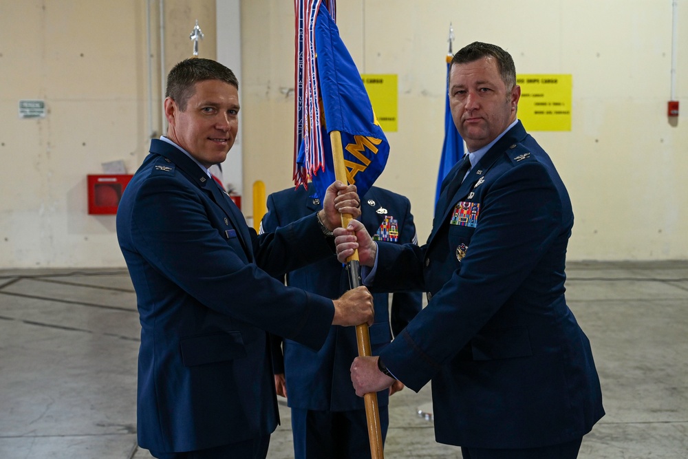 NAVSTA Rota 521st Air Mobility Group Change of Command Ceremony