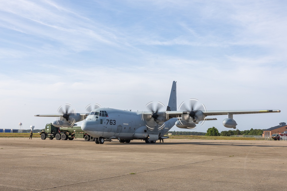 C-130s Refuel at Joint Base Cape Cod