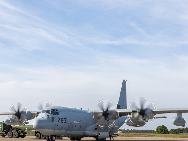 C-130s Refuel at Joint Base Cape Cod