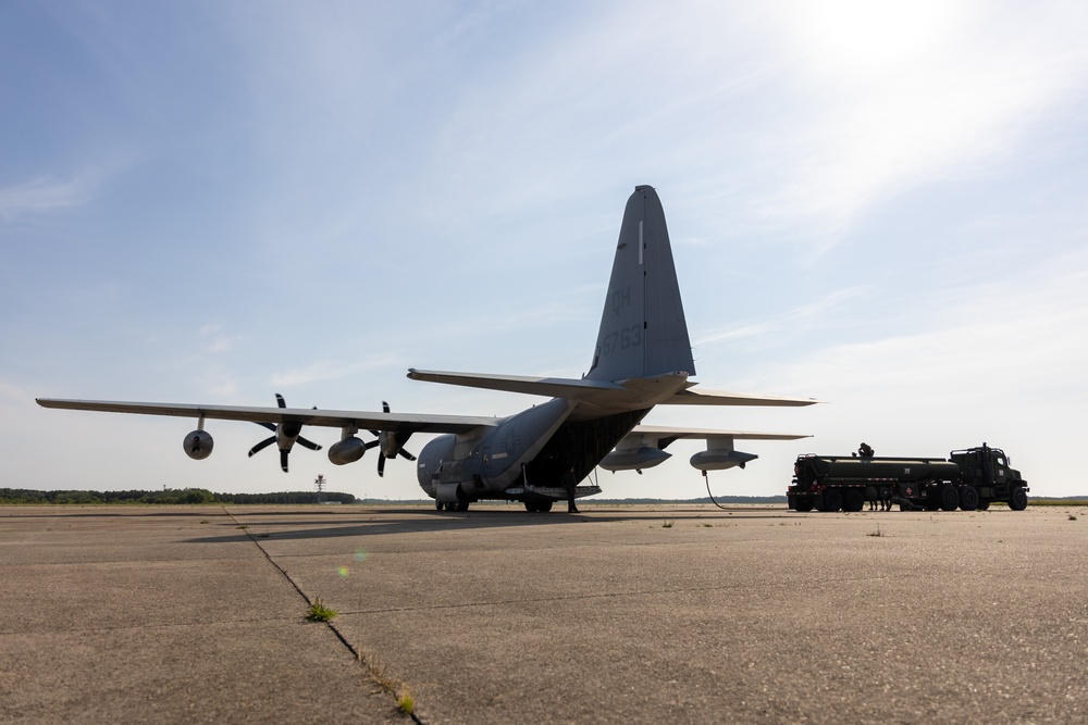 C-130s Refuel at Joint Base Cape Cod