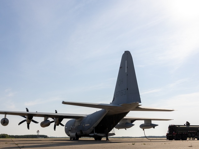 C-130s Refuel at Joint Base Cape Cod