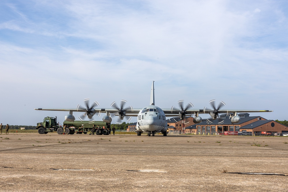 C-130s Refuel at Joint Base Cape Cod