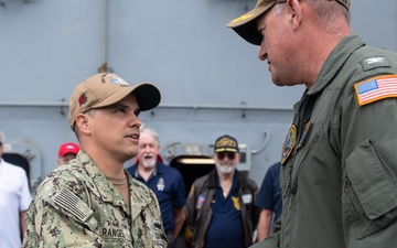 U.S. Naval Academy Class of 1971 honors Theodore Roosevelt Sailor for exceptional leadership