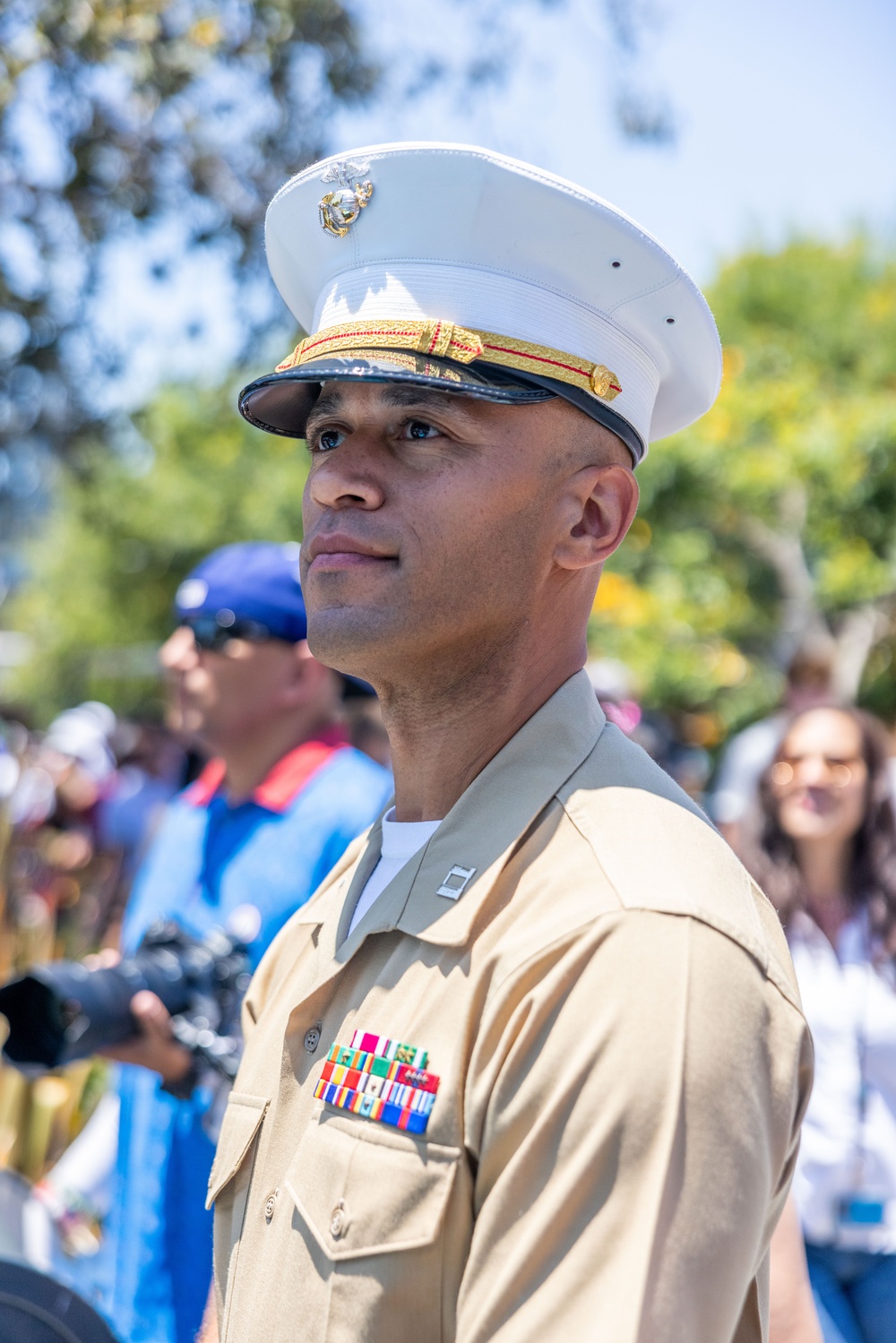 1st MARDIV Band performs at Disneyland for Independence Day