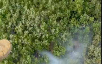 KFOR Aviation Supports Wildfire Response Threatening 15th- Century Monastery