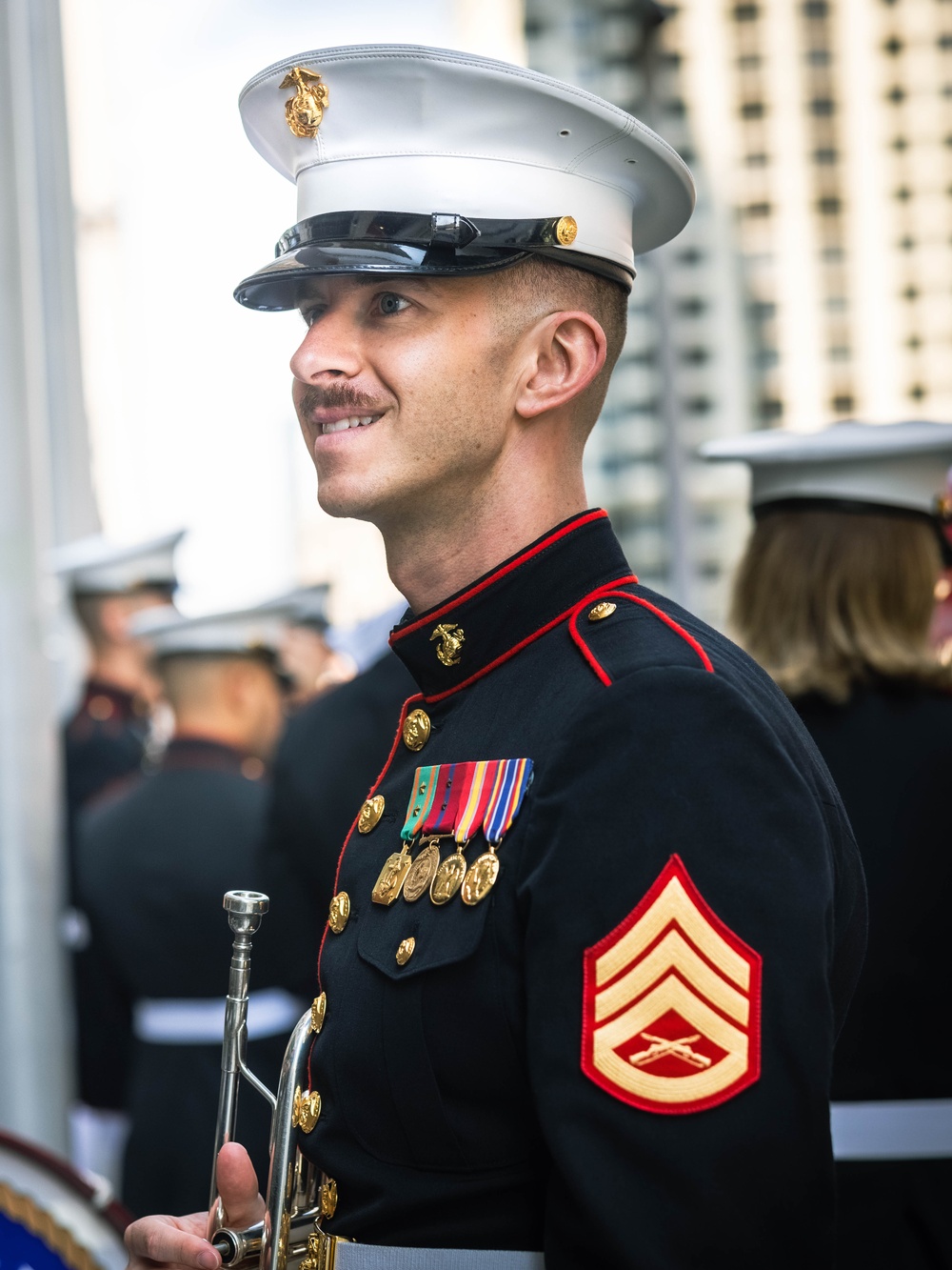 Quantico Marine Band performs at Opening Ceremony for Chicago Marine Week
