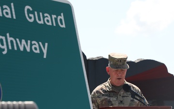 Sign unveiled for Kentucky National Guard Memorial Highway 