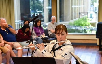 Navy Band Southwest Performs a Flag Day Concert at the Coronado Public Library