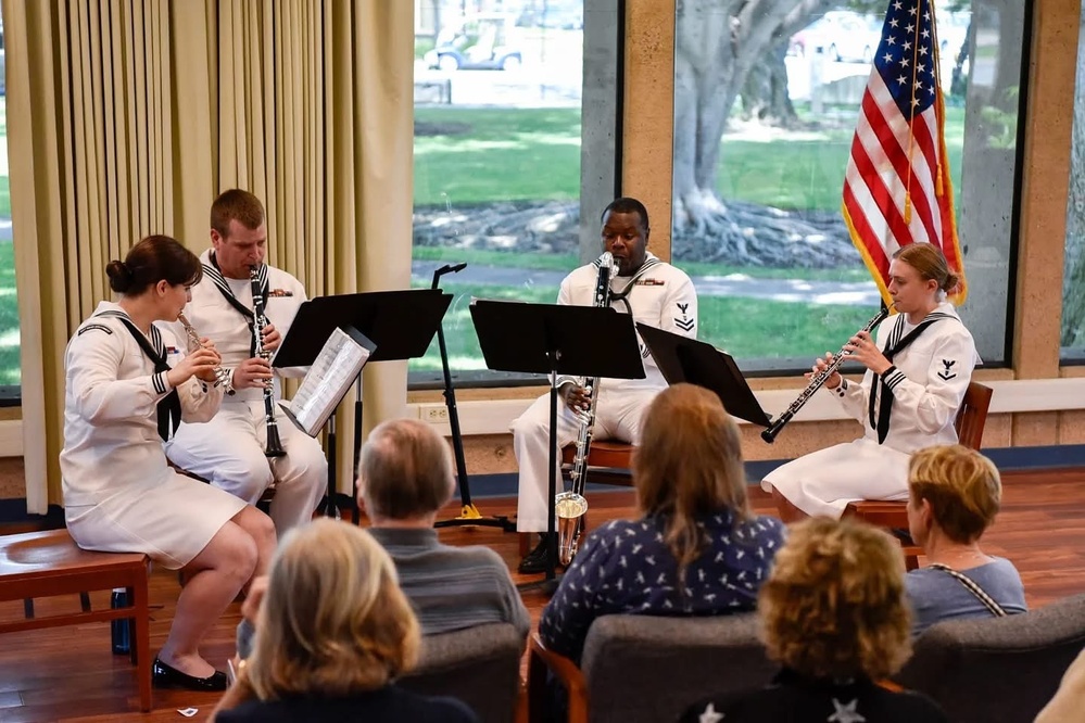 Navy Band Southwest Performs a Flag Day Concert at the Coronado Public Library