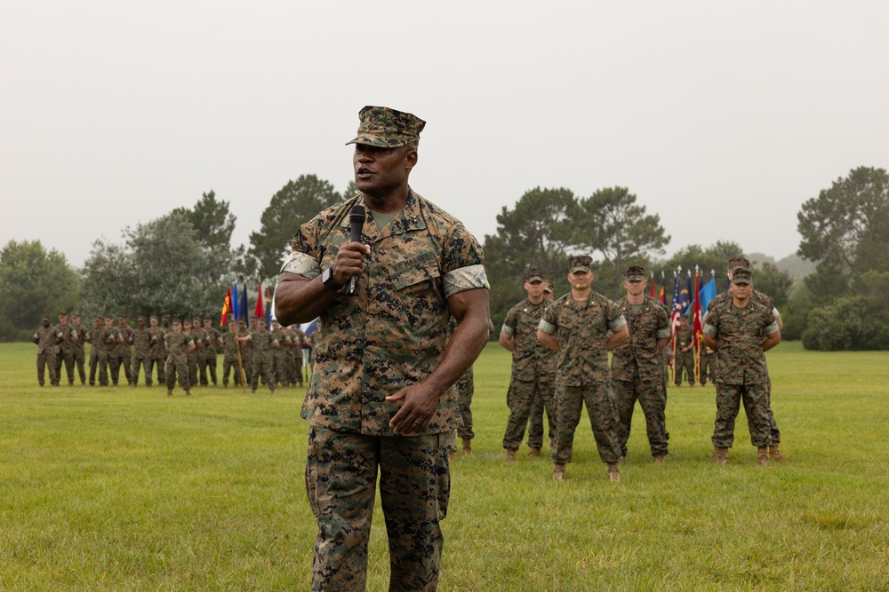 MCIS Training Command Change of Command Ceremony