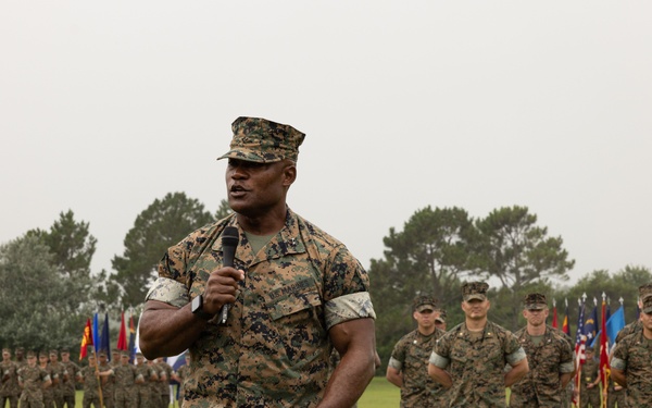 MCIS Training Command Change of Command Ceremony