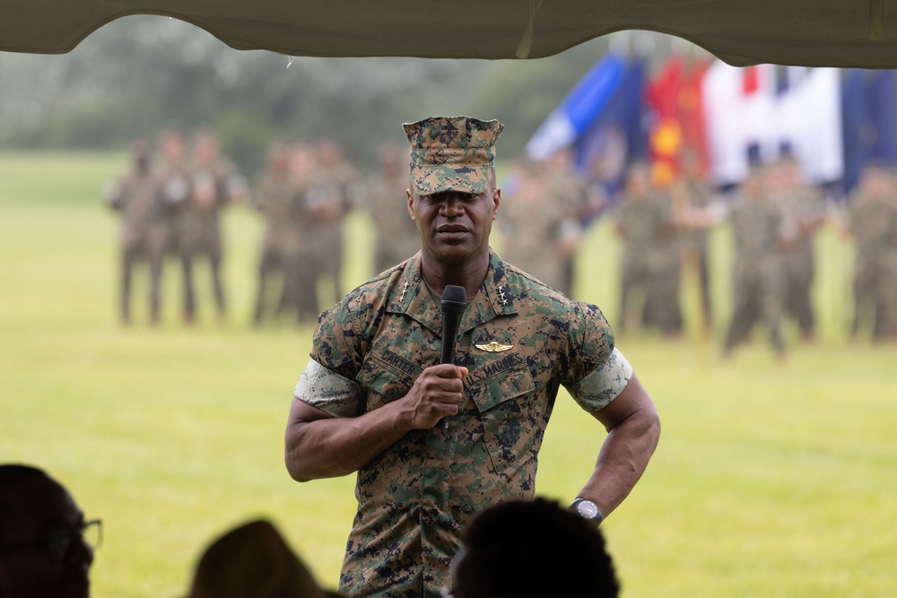 MCIS Training Command Change of Command Ceremony