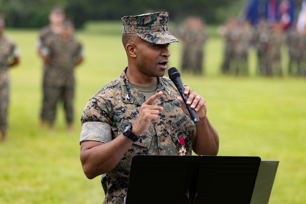 MCIS Training Command Change of Command Ceremony