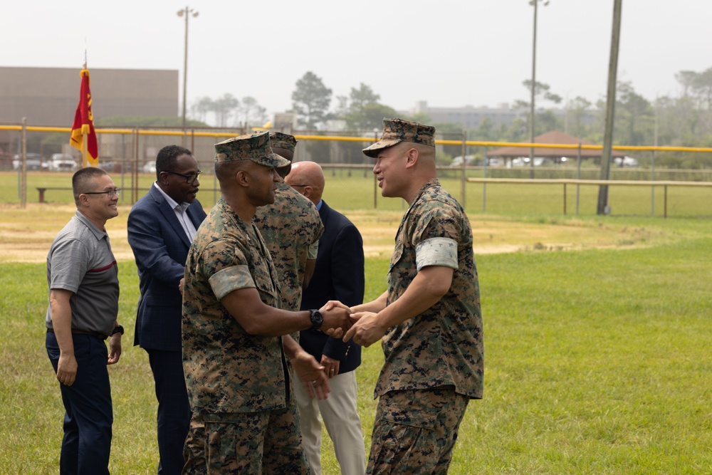MCIS Training Command Change of Command Ceremony