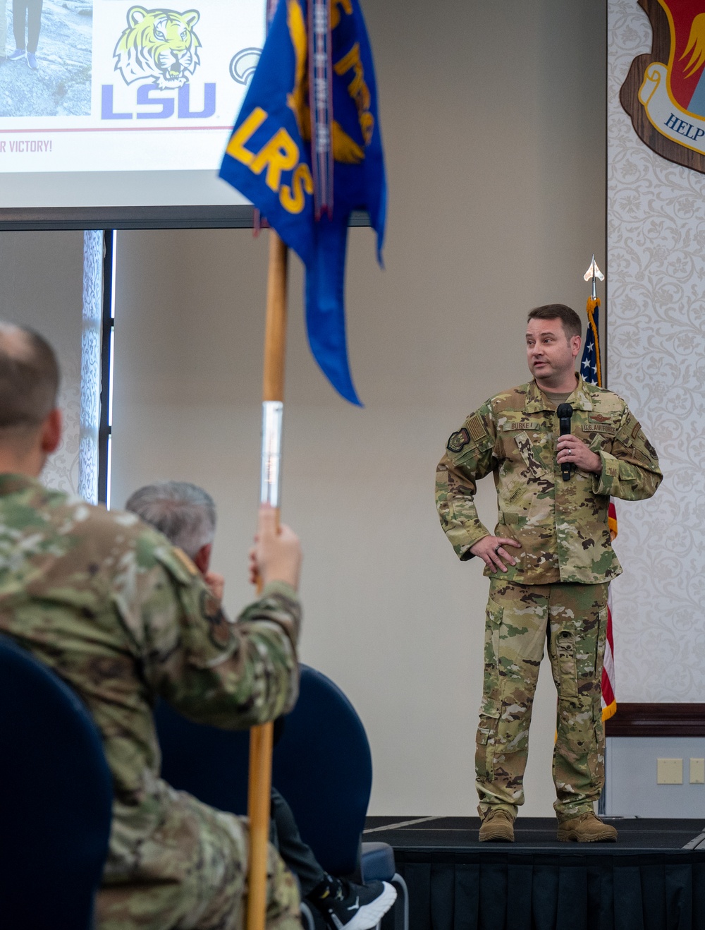 DVIDS - Images - New leadership trio addresses ‘Flagship Wing’ in first ...