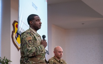 New leadership trio addresses ‘Flagship Wing’ in first all call